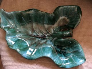 Bmp - Blue Mountain Pottery Canada - Large Leaf Dish