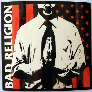 Bad Religion Sticker Licensed Hands