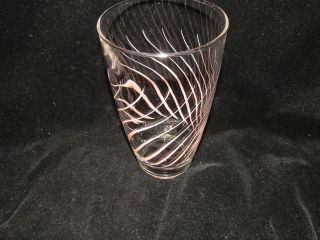 Vintage,  1950 ' s,  Libby,  Pink Stripes,  Mixed Drink,  Cocktail Shaker 2