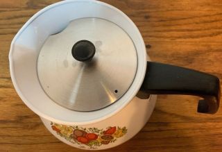 Corning Ware Spice of Life Le The ' 6 Cup Coffee Tea Pot P - 104 w/lid 4