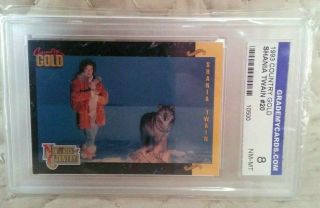Shania Twain Graded Country Gold 1993 Rookie Card