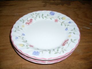 Johnson Brothers China Summer Chintz Bread Plates - Set Of Four