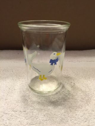 Vintage Mother Goose Juice Glass