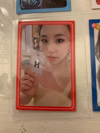 Twice 5th Mini Album : What Is Love Official Photocard - Chaeyoung
