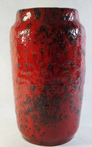 Scheurich Ceramic Vase 231 - 15 Fat Lava Vintage West German Pottery