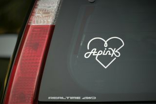 Apink Worldwide K - Pop 5 " Vinyl Decal Sticker Plus A Mini 2 "