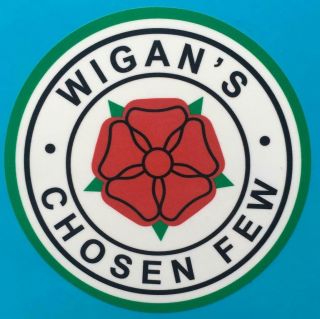 Northern Soul Record Box Sticker - Wigan Casino - Wigans Chosen Few