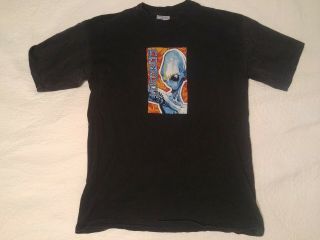 Incubus Rock Band T - Shirt Rare Alien Print Size Medium