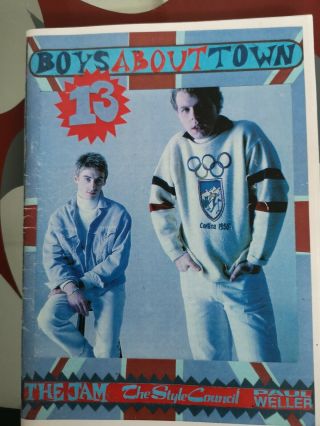 Boys About Town Issue 13 - The Jam Style Council Paul Weller - 1990 