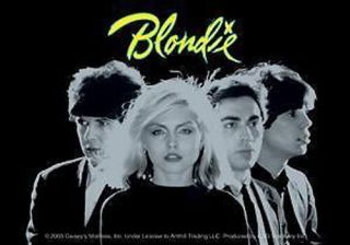 Blondie Band Photo Logo Sticker Official Merchandise Rare Debbie Harry
