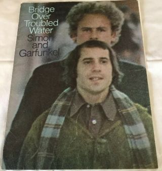 Simon And Garfunkel “bridge Over Troubled Water” Sheet Music 1970