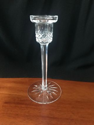 Waterford Crystal Candlestick Holder 7 3/4” High