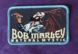 Bob Marley Patch Natural Mystic Reggae Ska Rasta