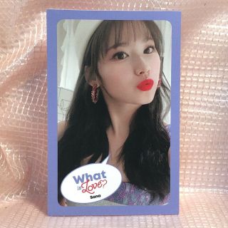 Sana Official Photocard Twice 5th Mini Album What Is Love Kpop