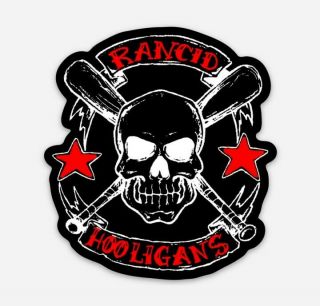 Rancid Hooligans Punk Die Cut Vinyl Sticker Decal