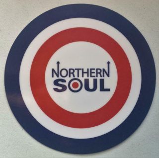 Northern Soul Car Window Sticker - Northern Soul Mod Target