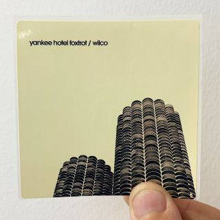 Wilco Yankee Hotel Foxtrot 3 " X 3 " Ep Lp Album Cover Sticker