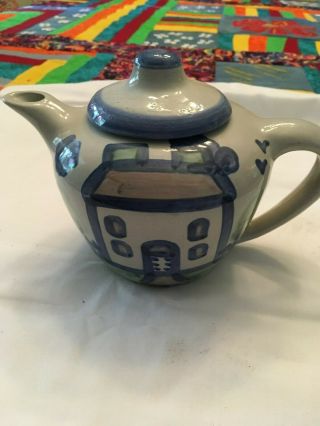 M.  A.  Hadley Pottery Country Farmhouse Tea Pot