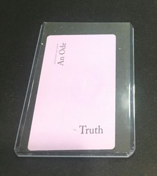 SEVENTEEN 3rd Mini Album An Ode Jeonghan Official Photocard Ver Truth 002 2