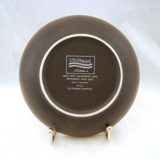 Noritake COLORWAVE GRAPHITE 8034 Coupe Soup Cereal Bowl (s) with sticker 4
