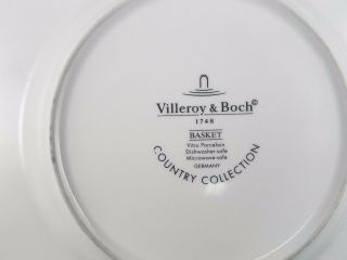 Villeroy & Boch Basket Salad Plate 8 1/2 
