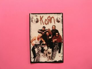 Korn Official 1999 Vintage Postcard Uk Import Not Patch Shirt Cd Lp Poster