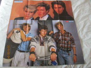 Two Smash Hits Posters - Double Sided A - Ha,  Frankie Gth,  Duran Duran,  Billy Idol