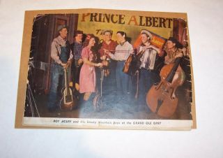 Roy Acuff Grand Ole Opry Star Song Book Vintage Country Music