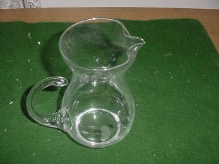 Princess House Heritage Crystal 22 Ounce Pitcher
