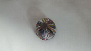 Vintage Murano Multicolored Glass Thimble Made in Italy 3