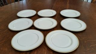 Set Of 8 Mikasa Wheaton 102 Pattern Bread Plates - Perfect