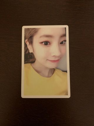 Twice 4th Mini Album Signal Benefit Official Photocard Dahyun