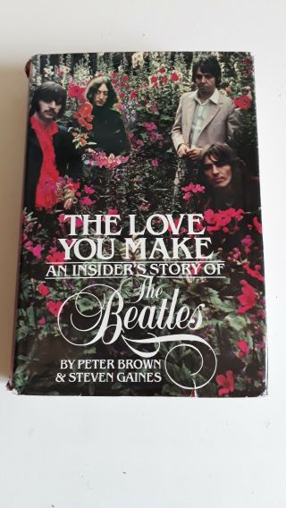 1983 Usa 1st Press Beatles The Love You Make Brown Gains Hb,  Dj Illust.  Mcgraw H