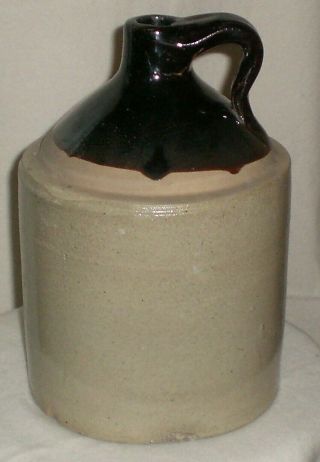 Vintage Stoneware Crock Whiskey/syrup 1 Gallon Jug
