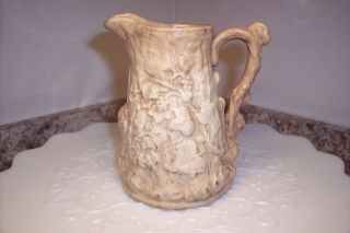 Antique Edward Walley Syrup Pitcher 5 1/2 " Tall Maybe 1860 