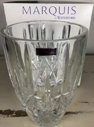 Sparkle 9” Vase Marquis By Waterford Crystal