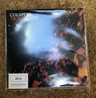 Rare Limited Edition Coldplay Trouble 7 " Single Numbered Vinyl