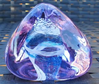 Caithness Glass Scotland Pebble Paperweight Gorgeous
