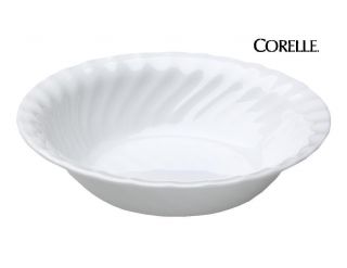 1 Corelle Vive Enhancements 18 - Oz Soup Cereal Salad Bowl 7 1/4 " White Swirls