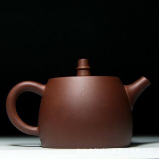 300ml Archaistic Bell ZiSha Teapot Gift Chinese Kung Fu Purply Clay Tea Set Pot 3