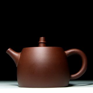 300ml Archaistic Bell ZiSha Teapot Gift Chinese Kung Fu Purply Clay Tea Set Pot 4