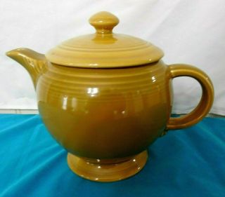 Fiesta Antique Gold Teapot Ironstone