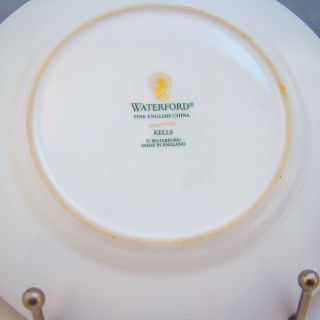Waterford Fine English China KELLS GOLD Bread & Butter Plate READ 5