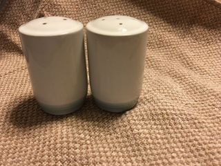 Impressions by Daniele Blue Mist Stoneware Salt And Pepper Shakers Japan 2