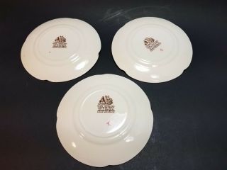 Johnson Bothers Old English Country Side 3 Fruit Bread Butter Dessert Plates 6 