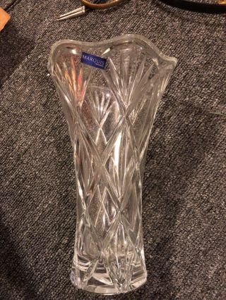 Marquis By Waterford Crystal 10 " Honour Vase Signed