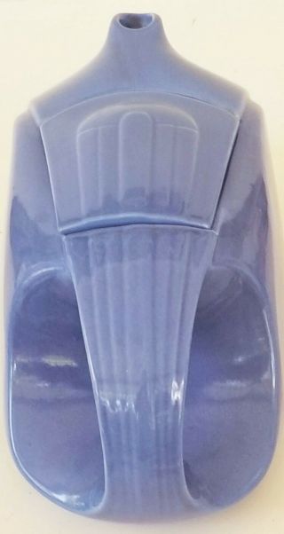 STREAMLINE porcelain ART DECO Water PITCHER by HALL CHINA for WESTINGHOUSE 4