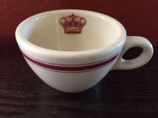Vtg Hotel Del Coronado Coffee Mug Tea Cup Restaurant Ware Crown Sterling China