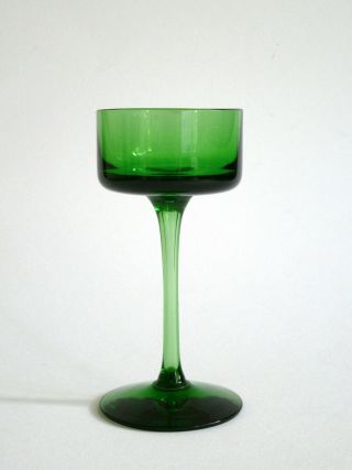 Wedgwood Brancaster Green Glass Candlestick Rsw15 Ronald Stennett Willson Mod