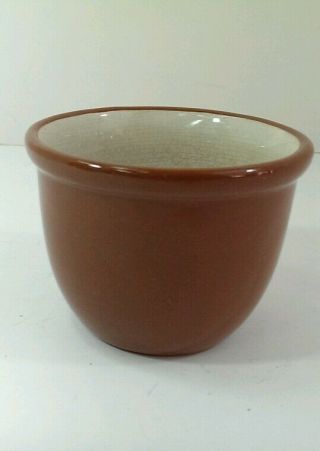Vintage Weller Pottery Small Redware Cup Dish Bowl Bean Cup